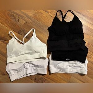 Calvin Klein Black and White Sports Bras